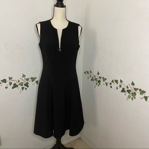 Calvin Klein 90s Cocktail dress Party dress A-line Skater Punk rock Midi Dress